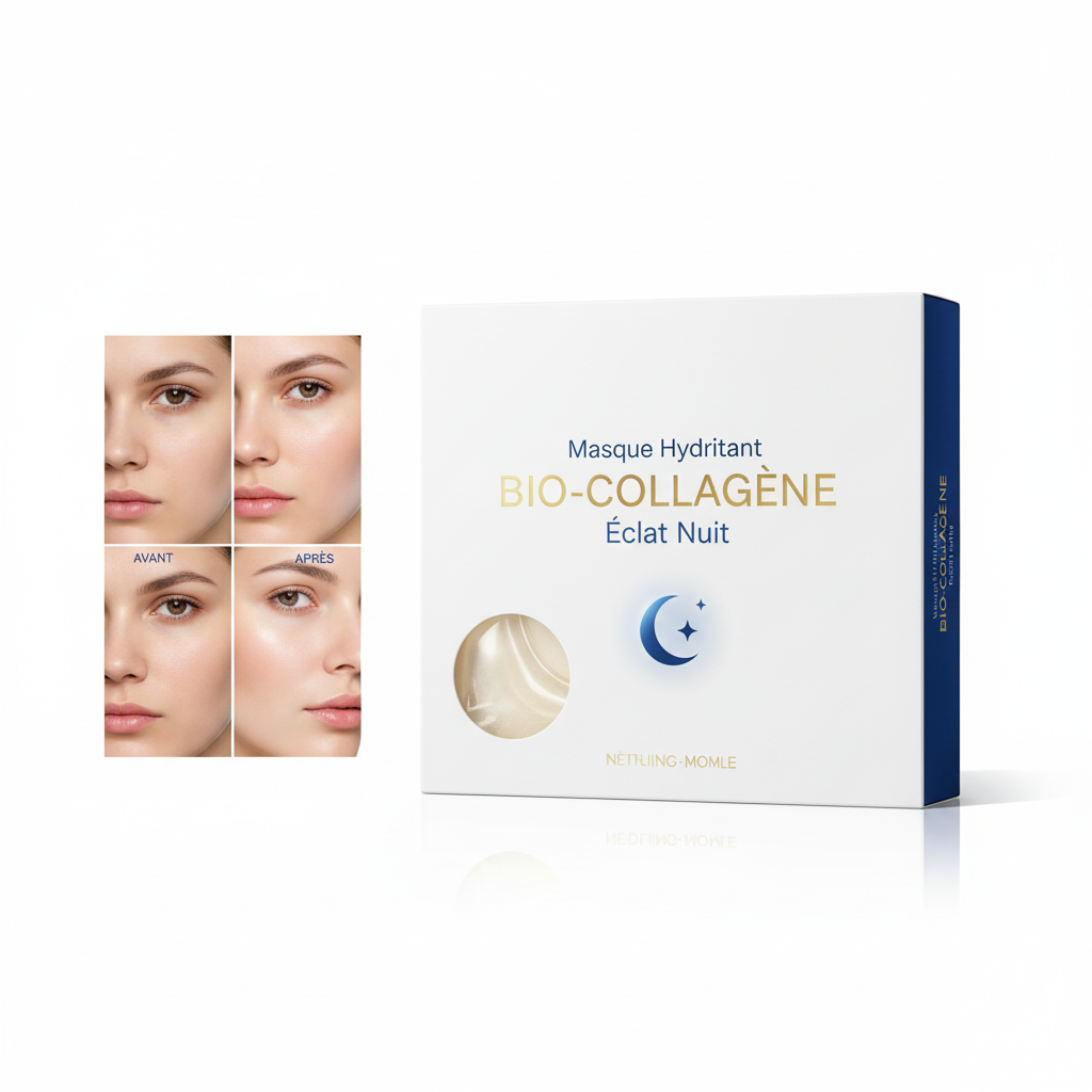 Masque Hydratant Bio-Collagène Éclat Nuit